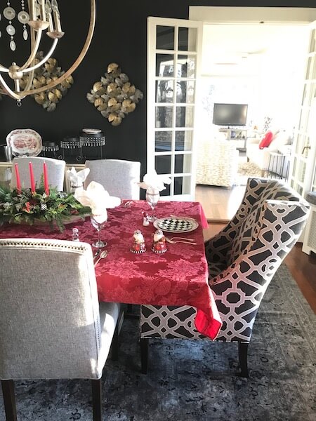 bonita's christmas table