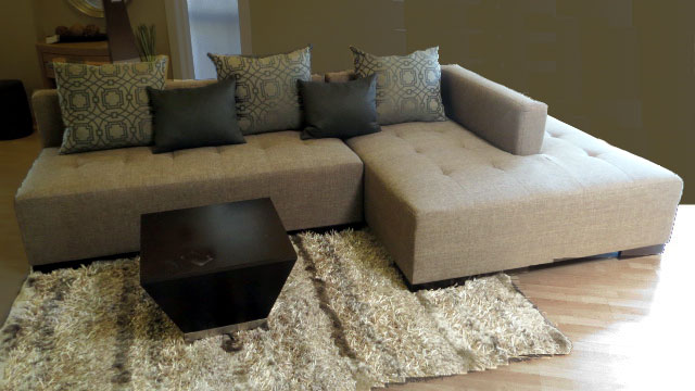 Corbin Sectional at by Design Des Moines