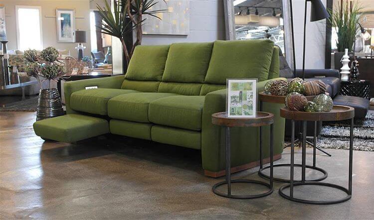 Green motion sofa