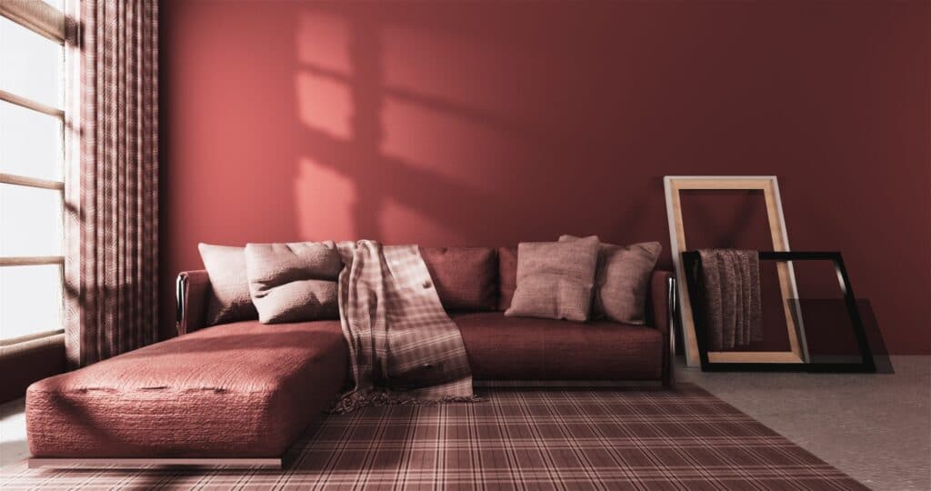 color-drenching-a room-red