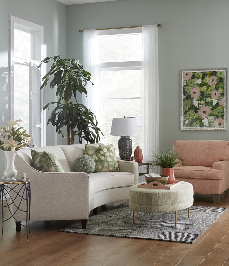 pastel color scheme interior design