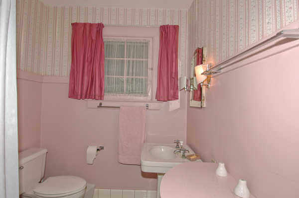 Requisite pink bathroom