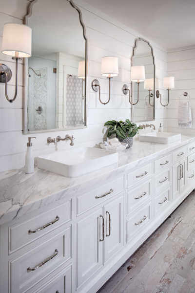 Shiplap traditional bathroom