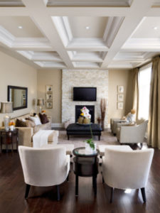 Traditional room with neutral accents