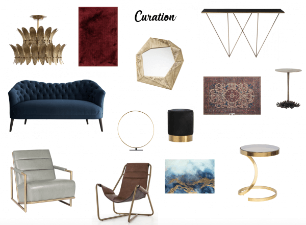 Curation Vision board