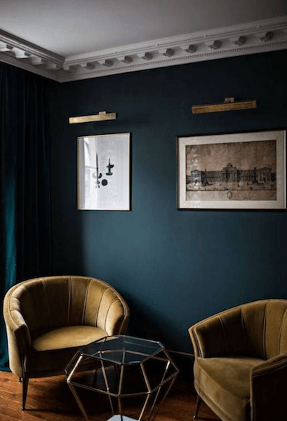 Dark and Moody rooms