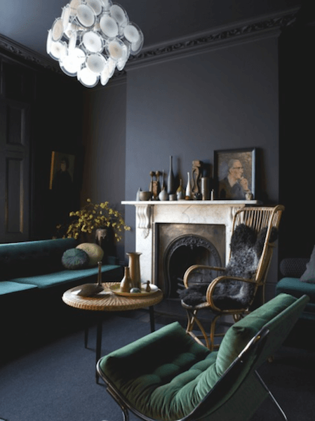 Dark and Moody rooms