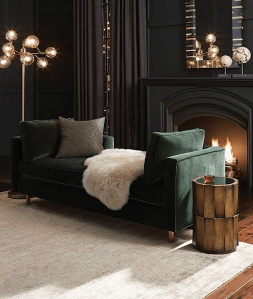 Dark and Moody rooms