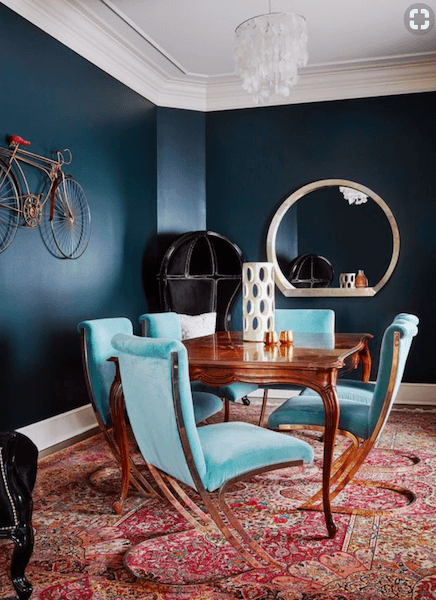 Eclectic room