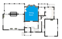 Restoration floorplan