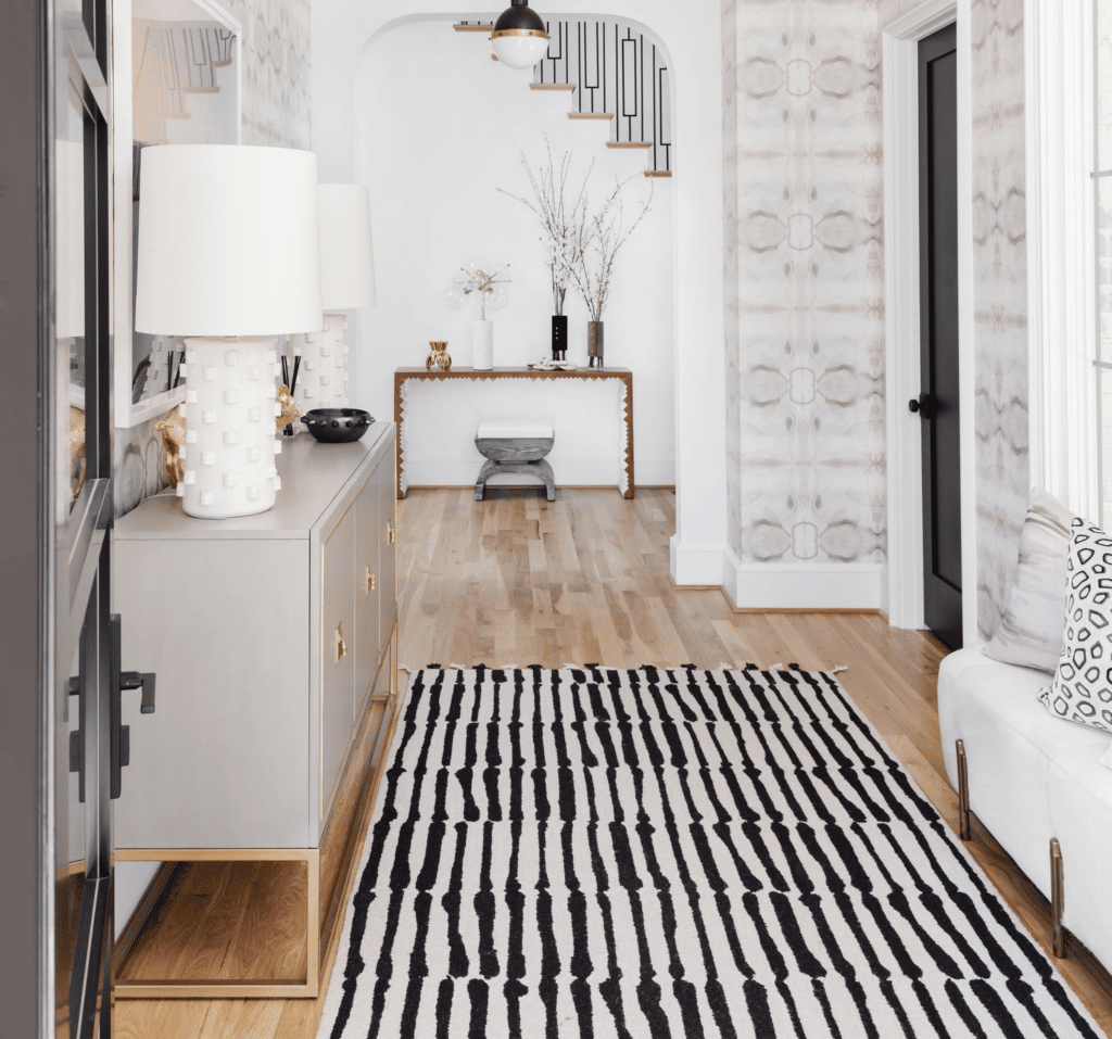 finding the right rug - contemporary