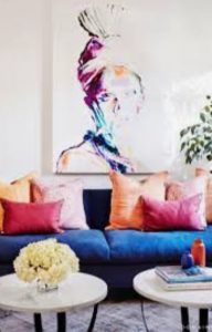 rich and colorful room