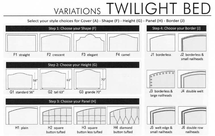 Twilight Bed Variations